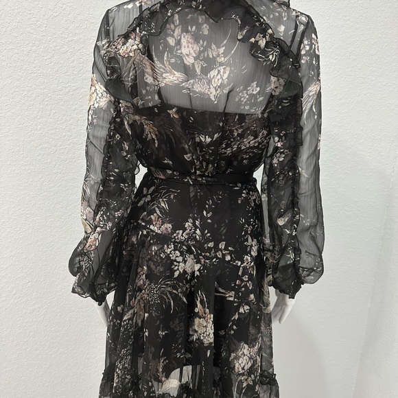 Zimmermann Feathery Maple Silk Dress size 1 small - Picture 7 of 7